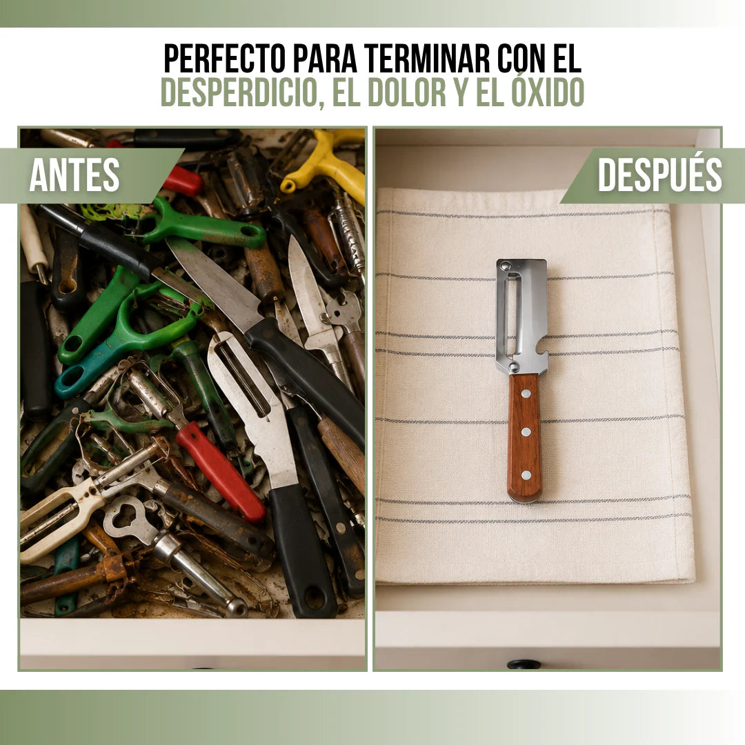 2X1 CUCHILLO PELADOR MULTIFUNCIONAL | COCIMAX™